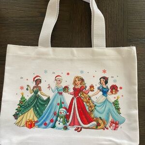 Disney Princess Festive Tote Bag - White and Multicolor